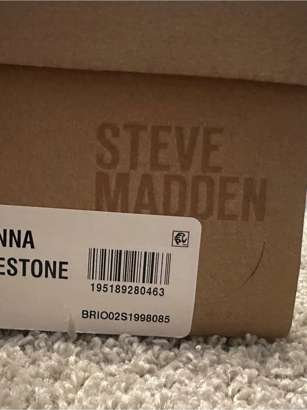 Steve Madden Brionna Slide Sandals with Iridescent Crystal Clusters - Picture 4 of 8